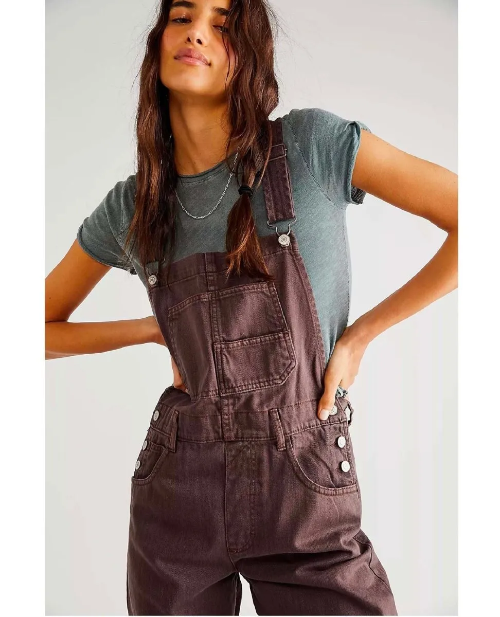 Ziggy Mocha Overalls