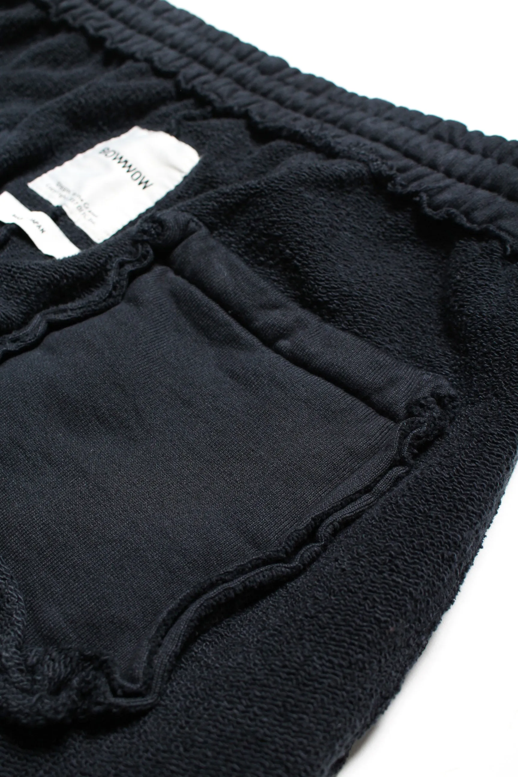 ZIP DAMAGED SWEAT PANTS